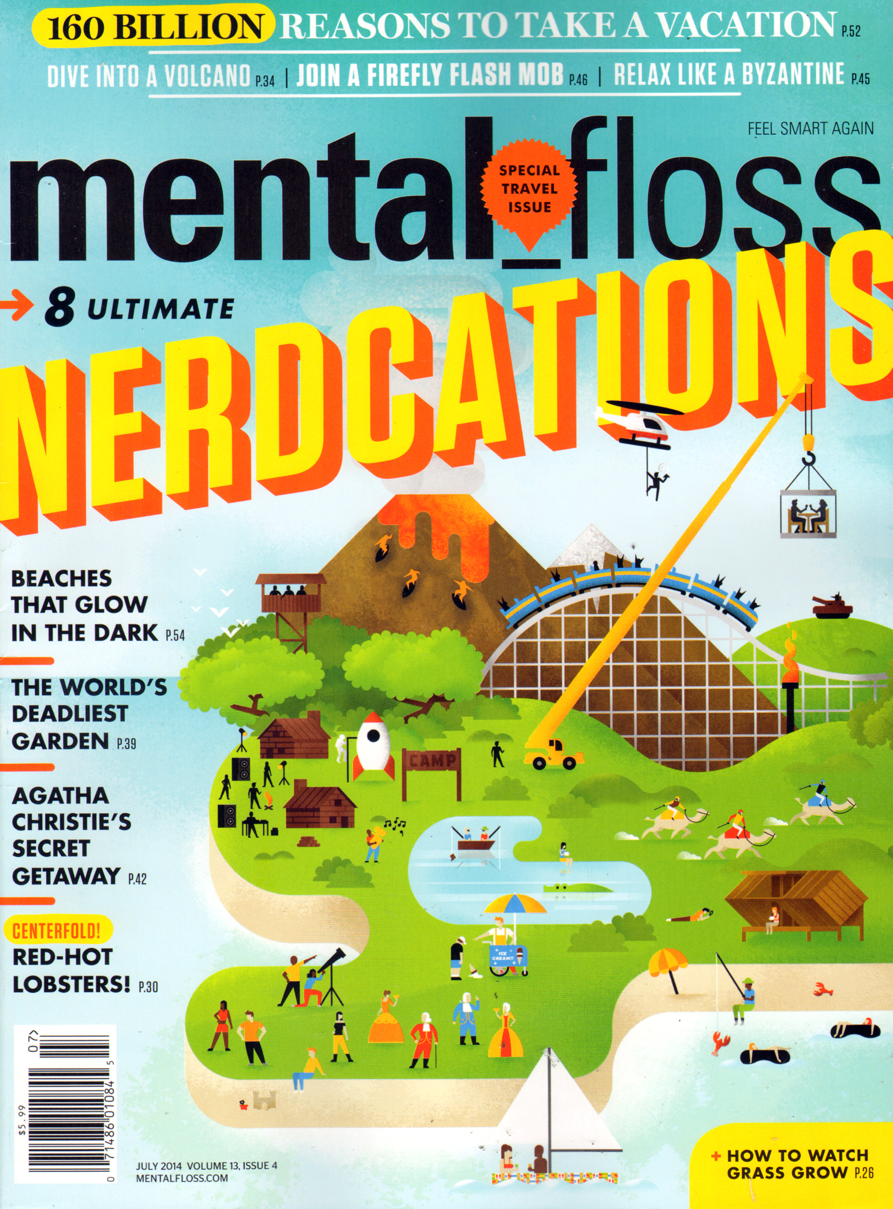 Mental-Floss July 01, 2014 Issue Cover