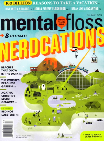 Mental Floss July 01, 2014 Issue Cover