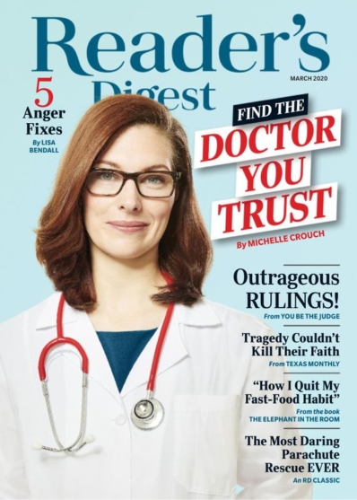 Reader's Digest March 01, 2020 Issue Cover