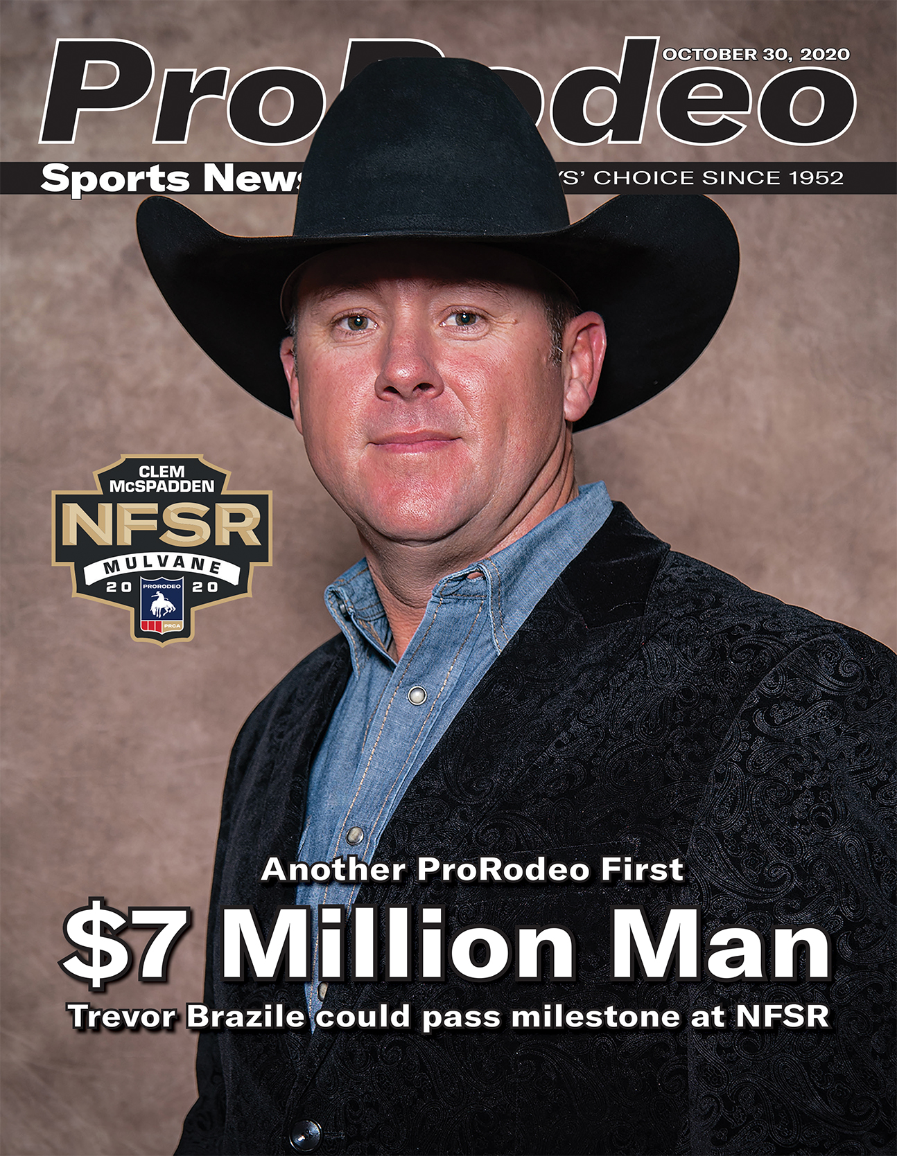 Pro-Rodeo-Sports-News October 30, 2020 Issue Cover