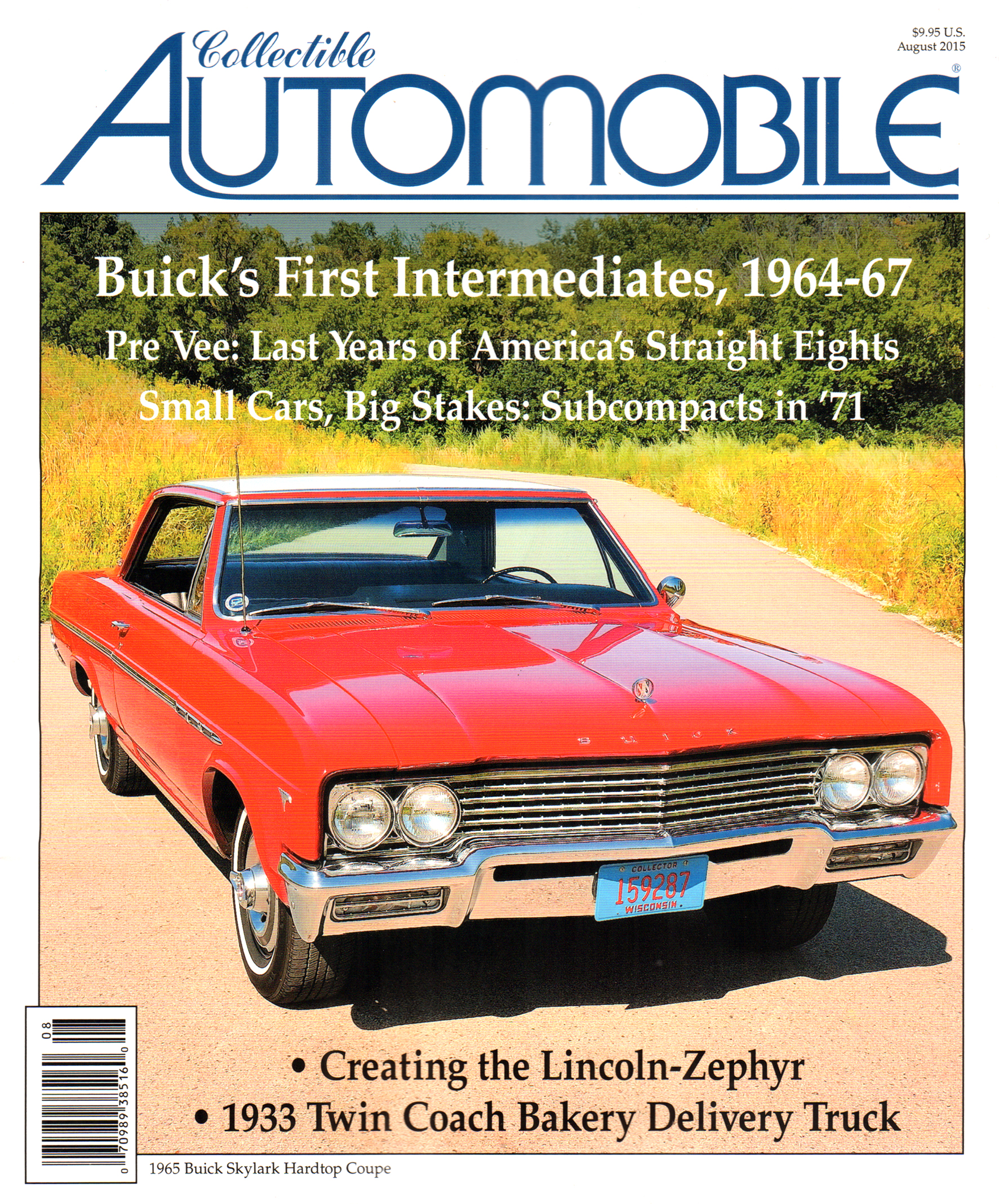 Collectible-Automobile August 01, 2015 Issue Cover