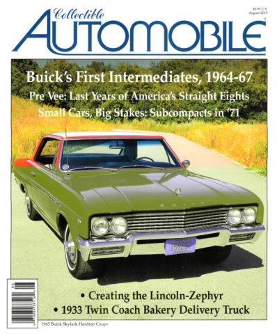 Collectible Automobile August 01, 2015 Issue Cover