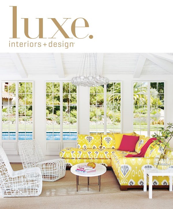 Luxe-Interiors-and-Design June 01, 2014 Issue Cover