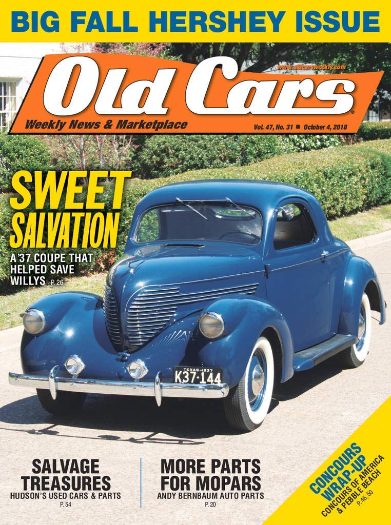 Old-Cars October 04, 2018 Issue Cover