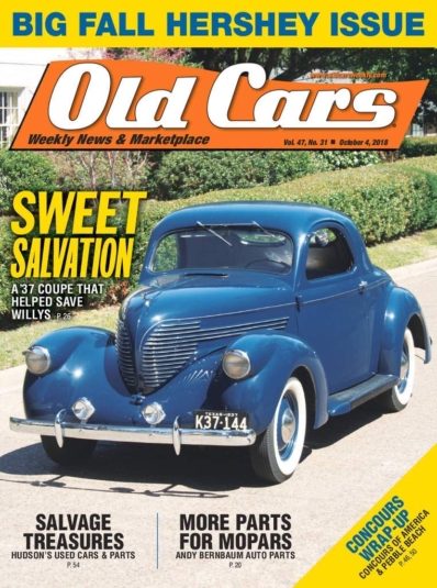 Old Cars October 04, 2018 Issue Cover