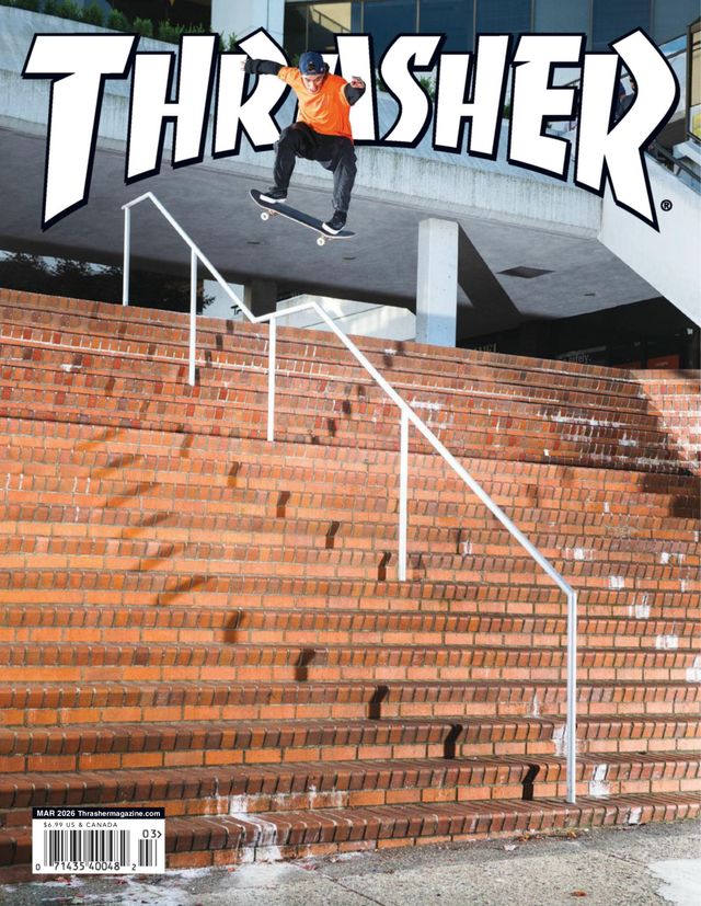 Thrasher March 01, 2026 Issue Cover