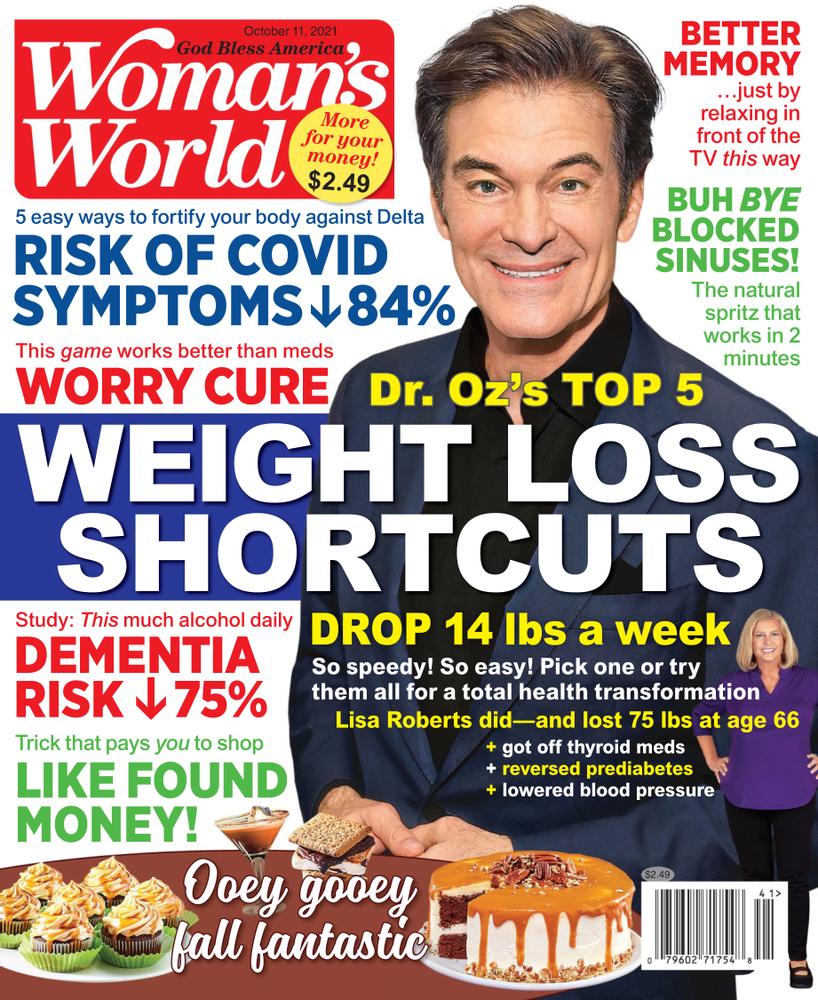 Womans-World October 11, 2021 Issue Cover