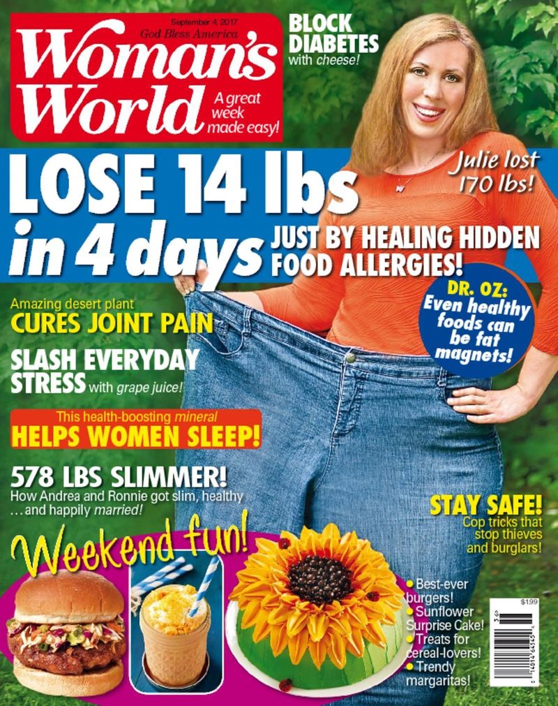 Womans-World September 04, 2017 Issue Cover