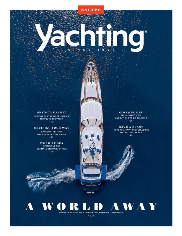 yachting December 01, 2020 Issue Cover