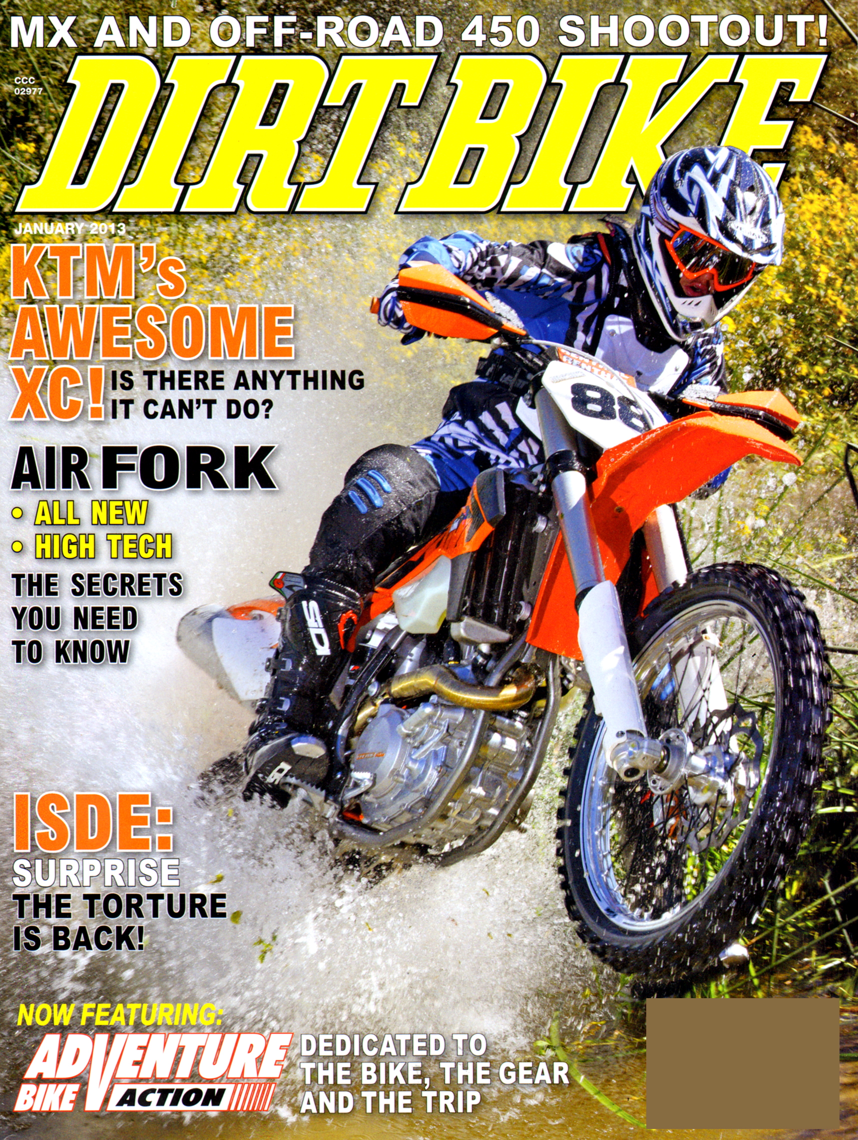 Dirt-Bike January 01, 2013 Issue Cover