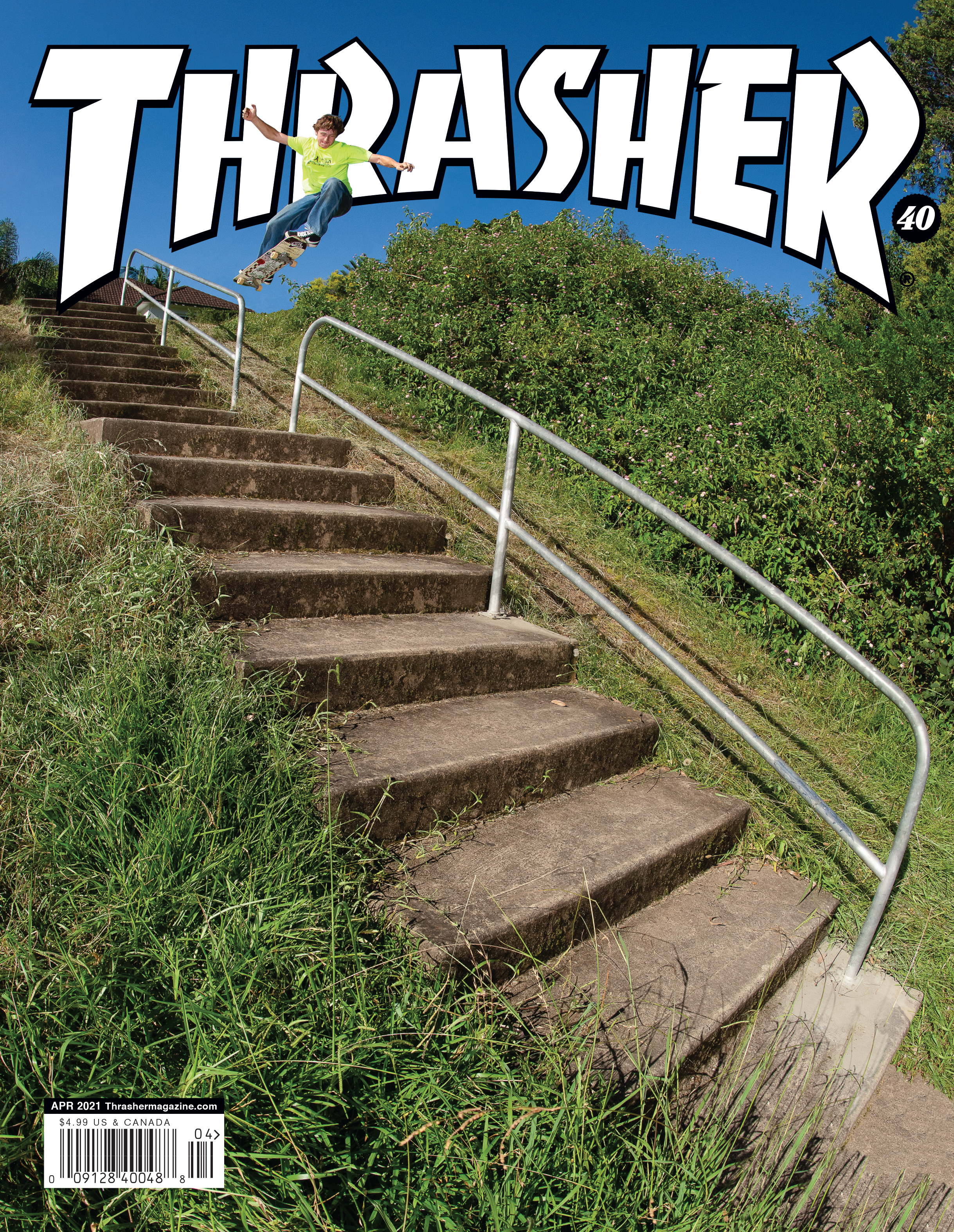 Thrasher April 01, 2021 Issue Cover