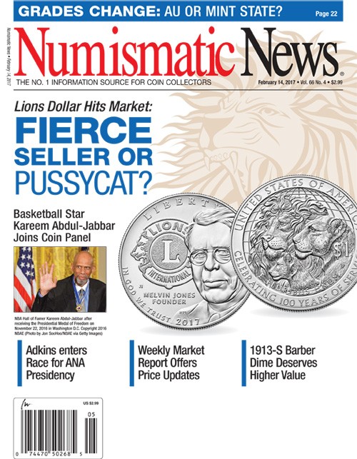 Numismatic-News February 14, 2017 Issue Cover