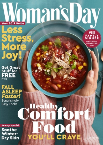 Woman's Day February 01, 2019 Issue Cover