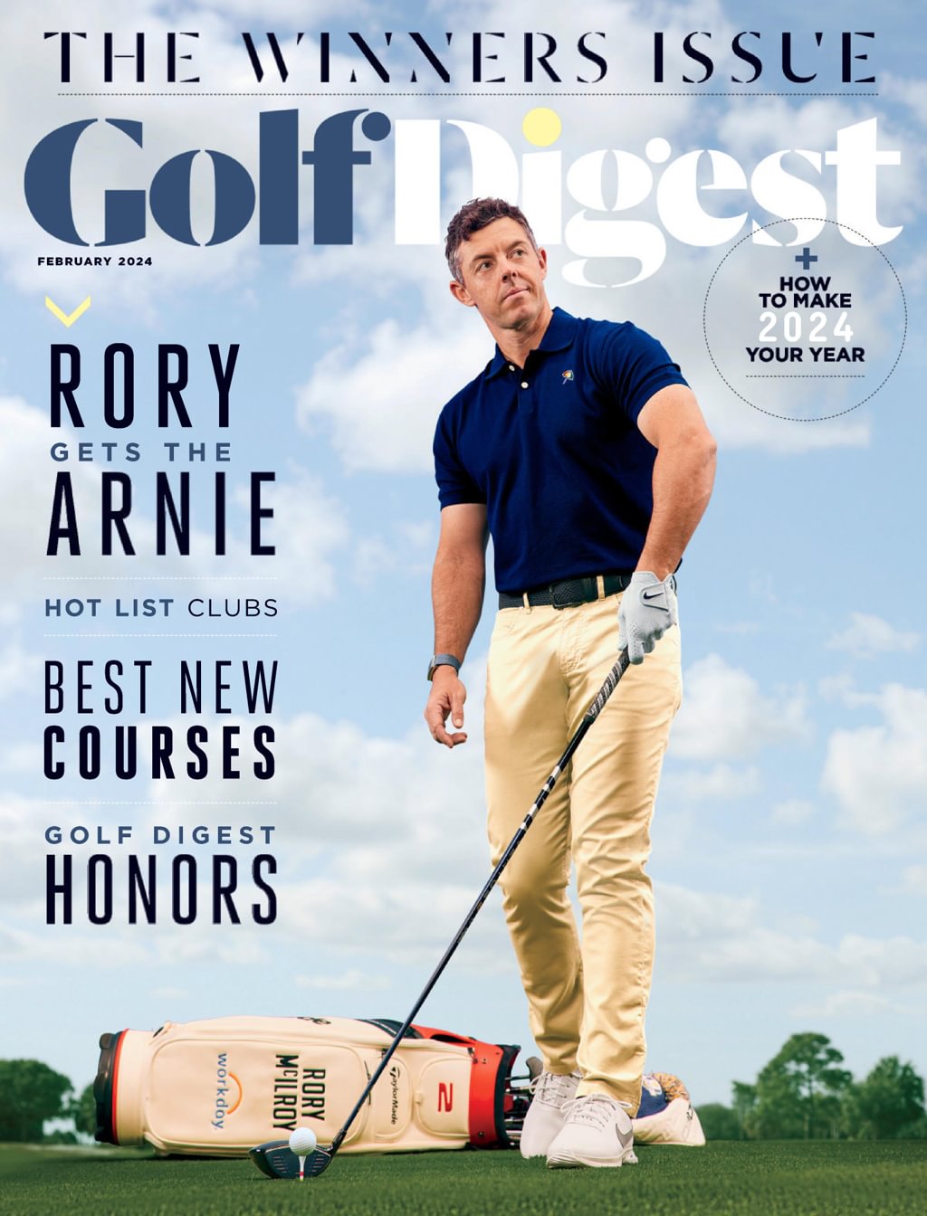 Golf-Digest February 01, 2024 Issue Cover