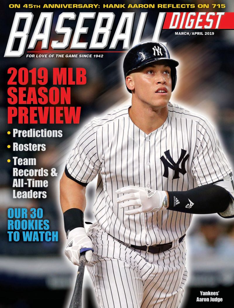 Baseball-Digest March 01, 2019 Issue Cover