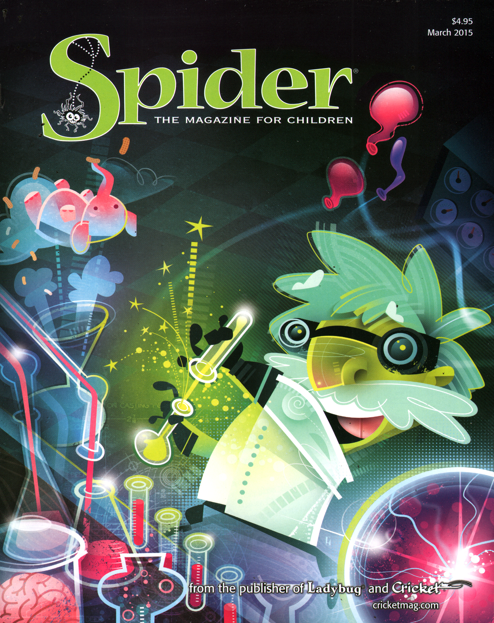 Spider March 01, 2015 Issue Cover