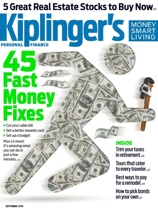 Kiplingers-Personal-Finance September 01, 2016 Issue Cover