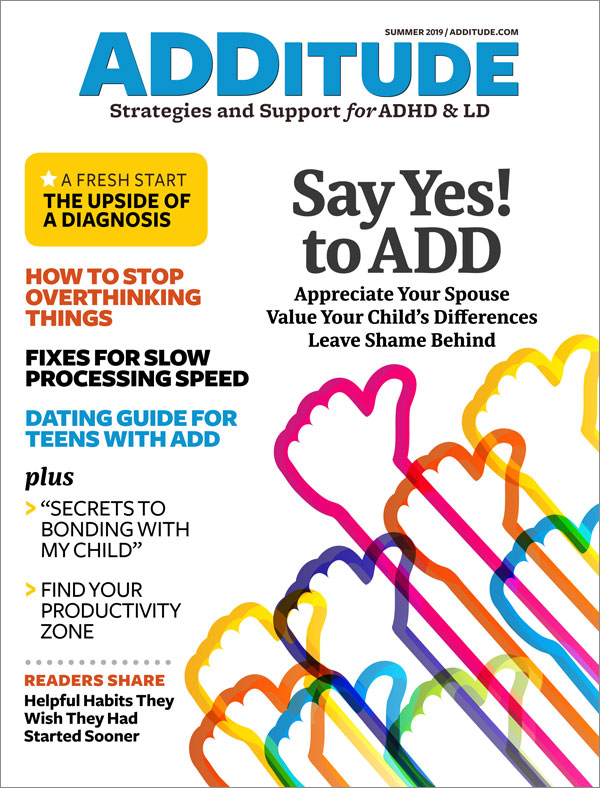ADDitude June 01, 2019 Issue Cover