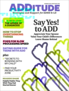 ADDitude June 01, 2019 Issue Cover