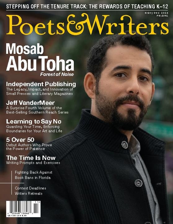 Poets-and-Writers November 01, 2024 Issue Cover