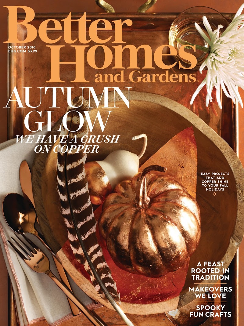 Better-Homes-and-Gardens October 01, 2016 Issue Cover