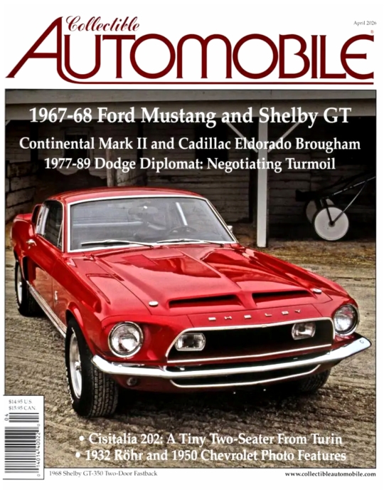 Collectible Automobile April 01, 2026 Issue Cover