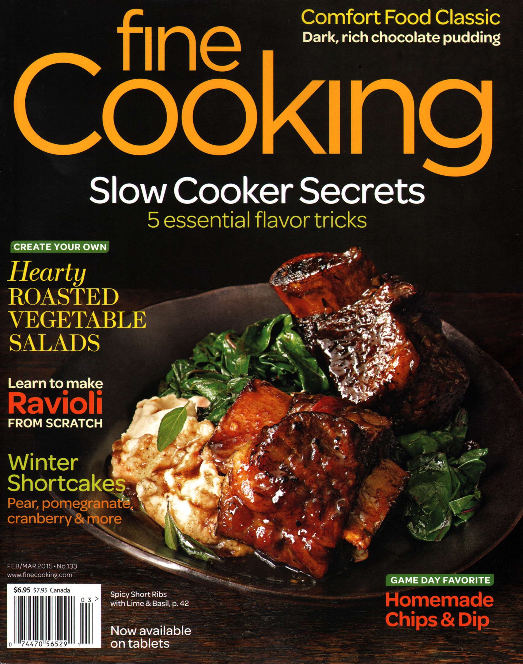 Fine-Cooking February 01, 2015 Issue Cover