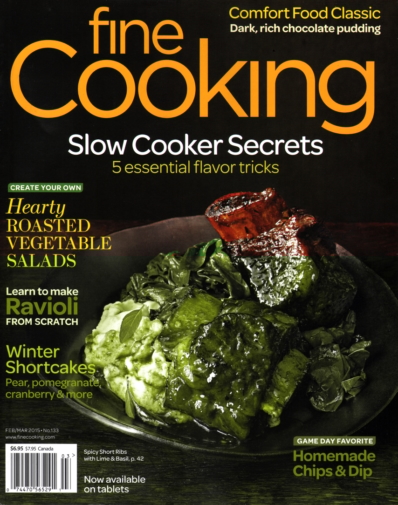 Fine Cooking February 01, 2015 Issue Cover
