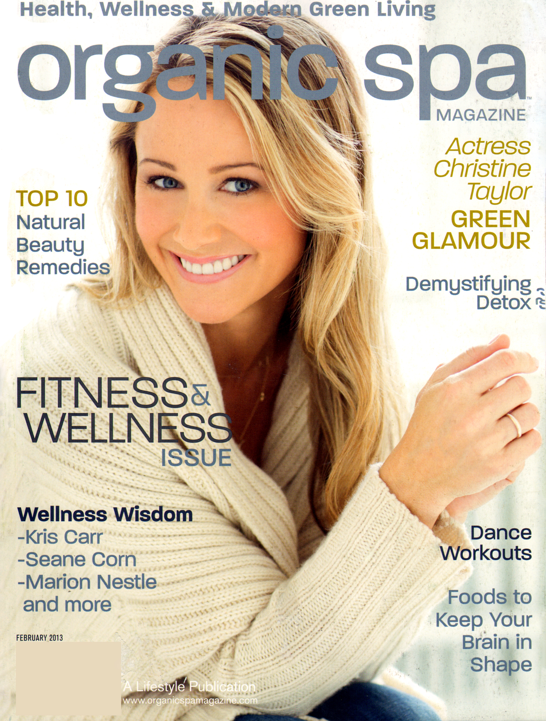 Organic-Spa February 01, 2013 Issue Cover