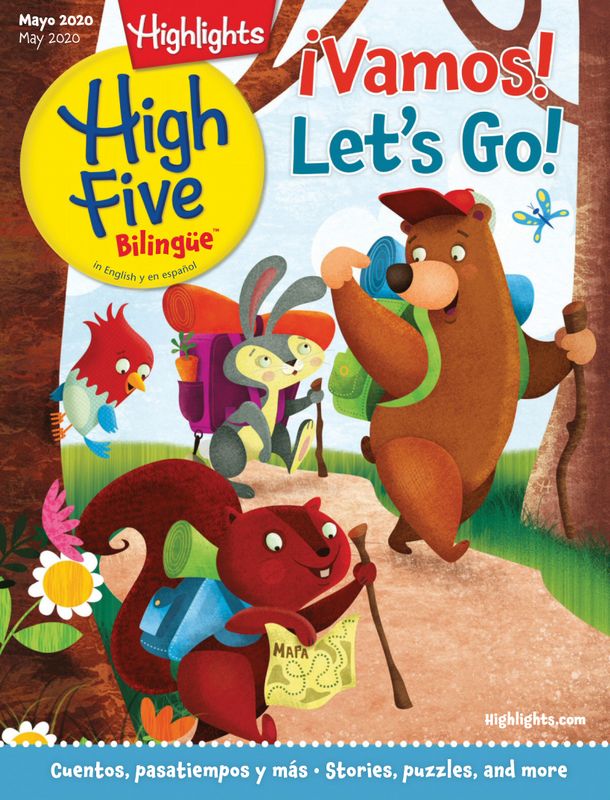 Highlights-High-Five-Bilingue May 01, 2020 Issue Cover