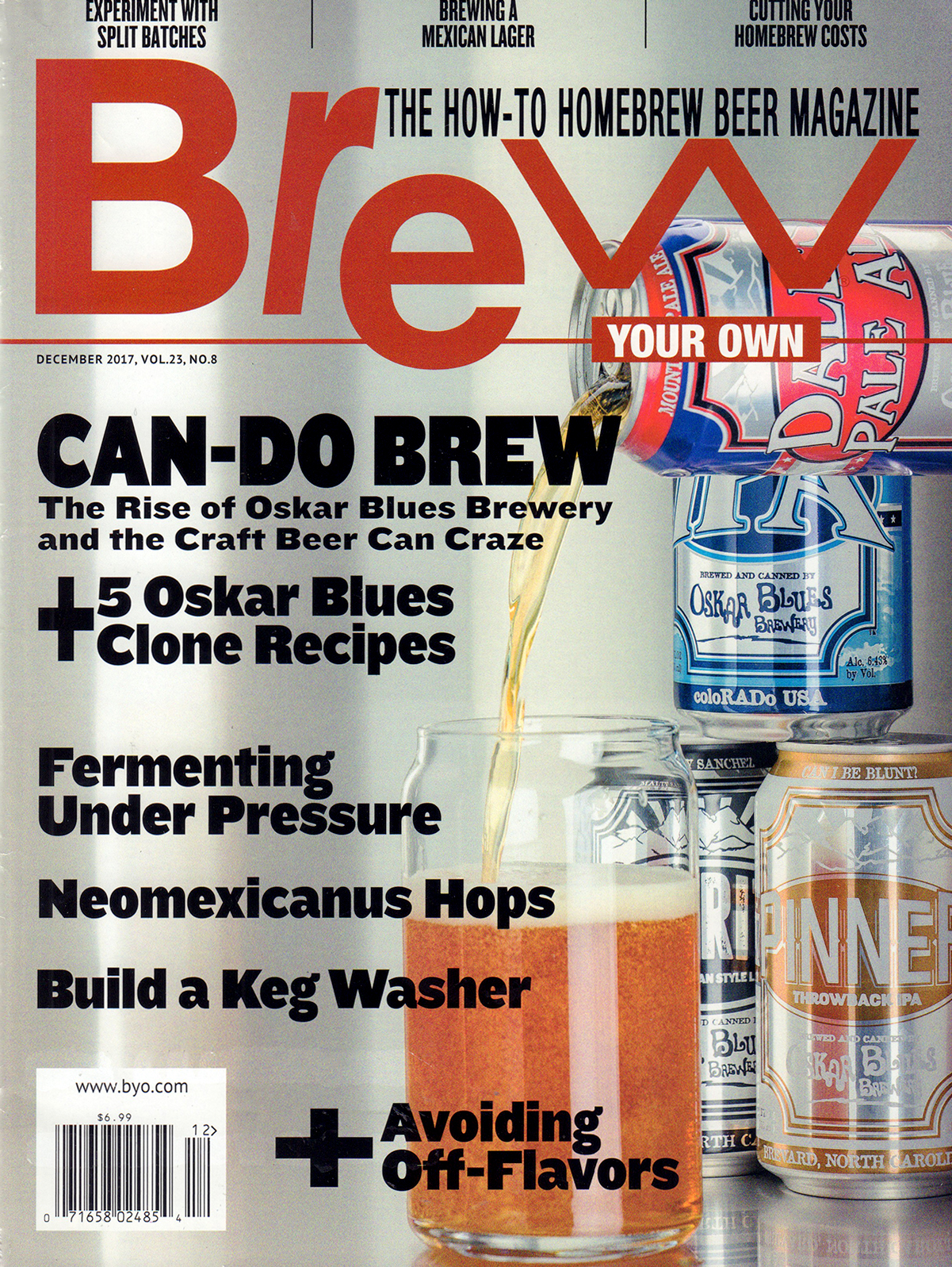 Brew-Your-Own December 01, 2017 Issue Cover