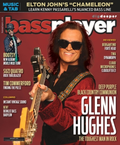 Bass Player January 01, 2018 Issue Cover