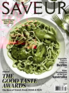 Saveur October 01, 2015 Issue Cover