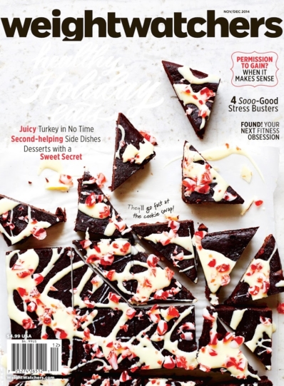 Weight Watchers Magazine November 01, 2014 Issue Cover