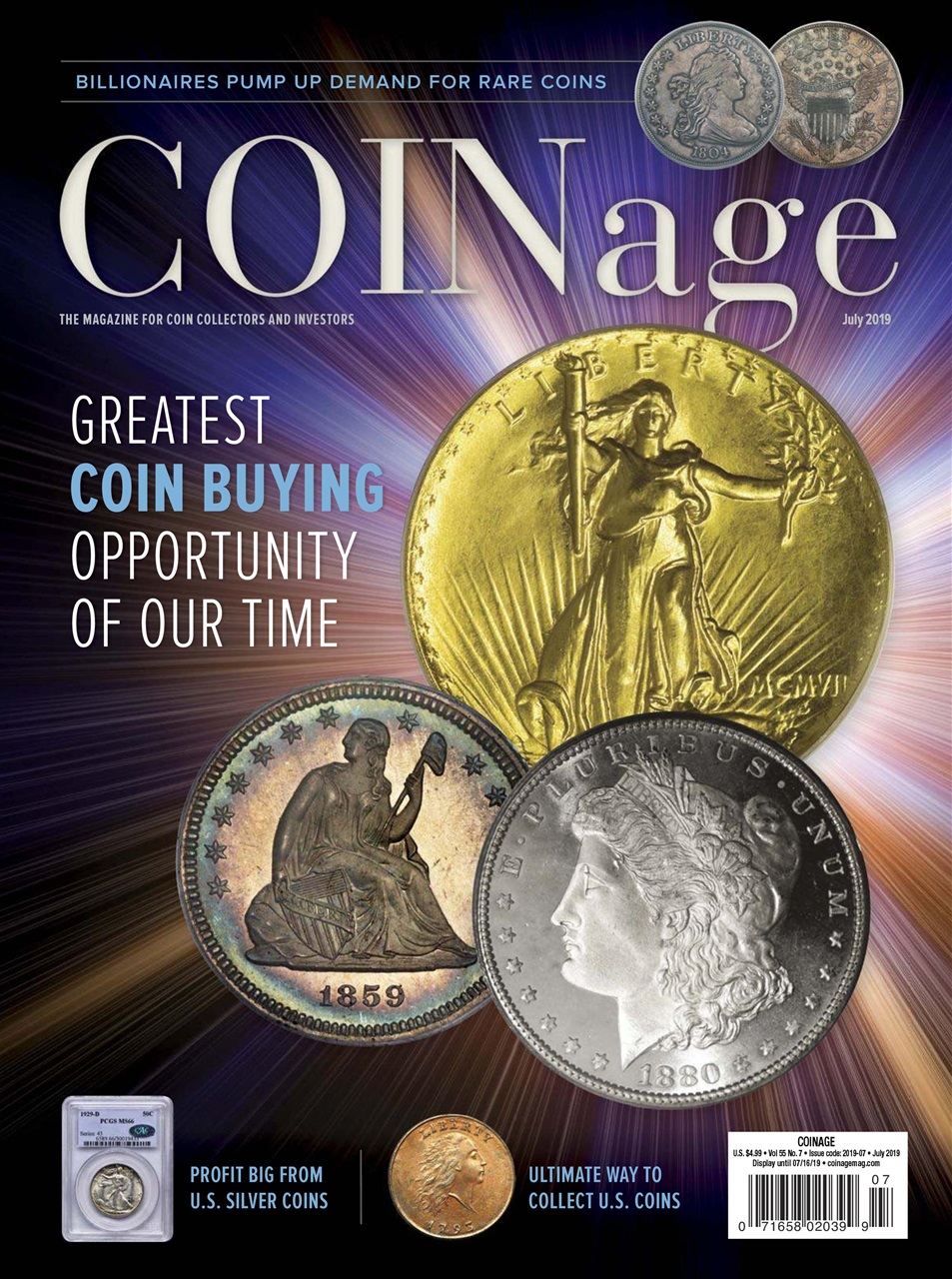 Coinage July 01, 2019 Issue Cover
