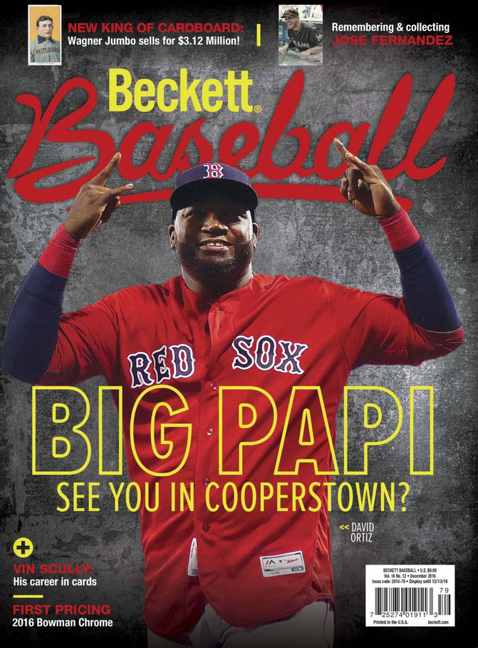 Beckett-Baseball December 01, 2016 Issue Cover