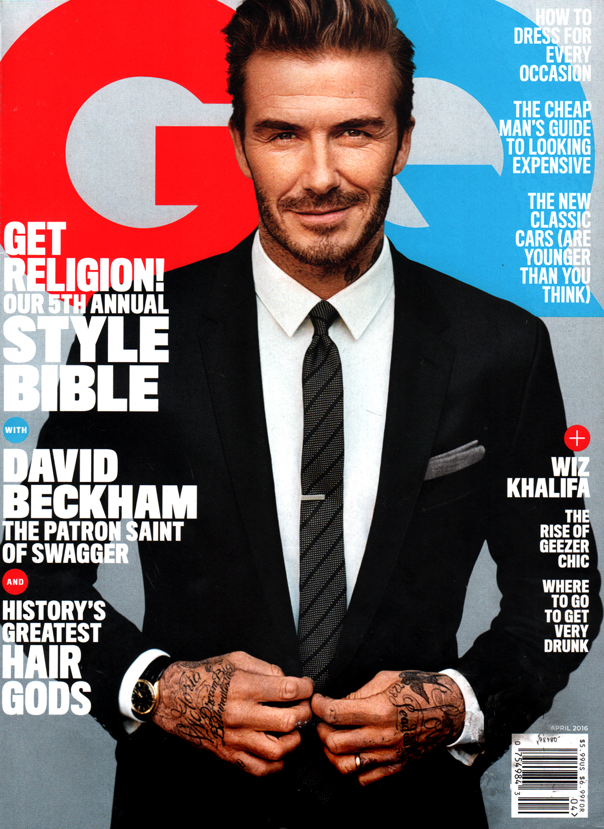Gentlemens-Quarterly---GQ April 01, 2016 Issue Cover