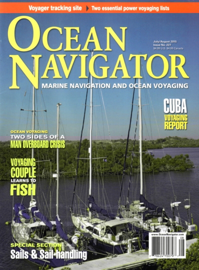 Ocean Navigator July 01, 2015 Issue Cover