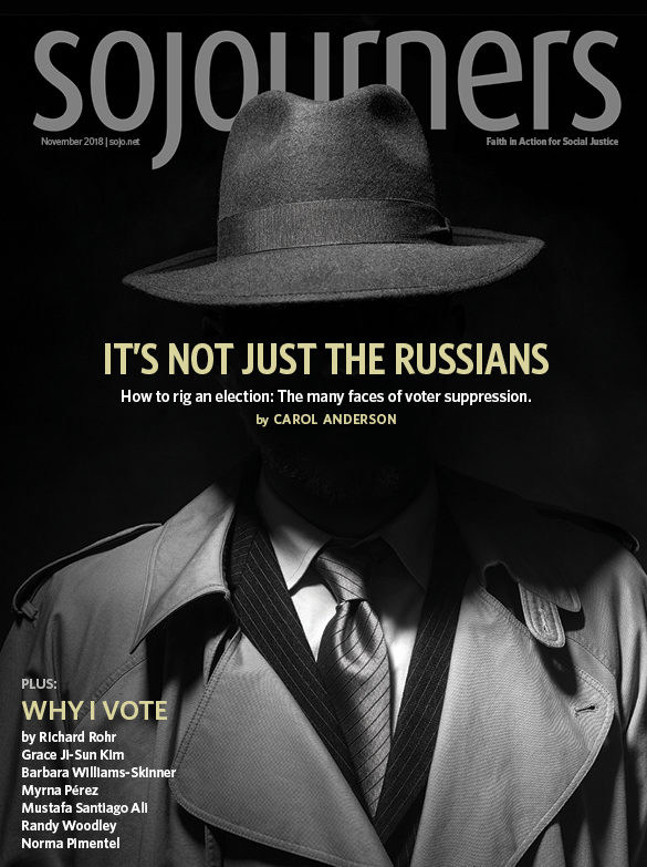 Sojourners November 01, 2018 Issue Cover