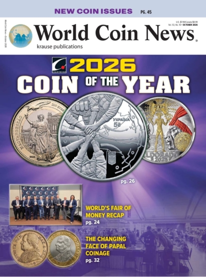 World Coin News October 01, 2026 Issue Cover