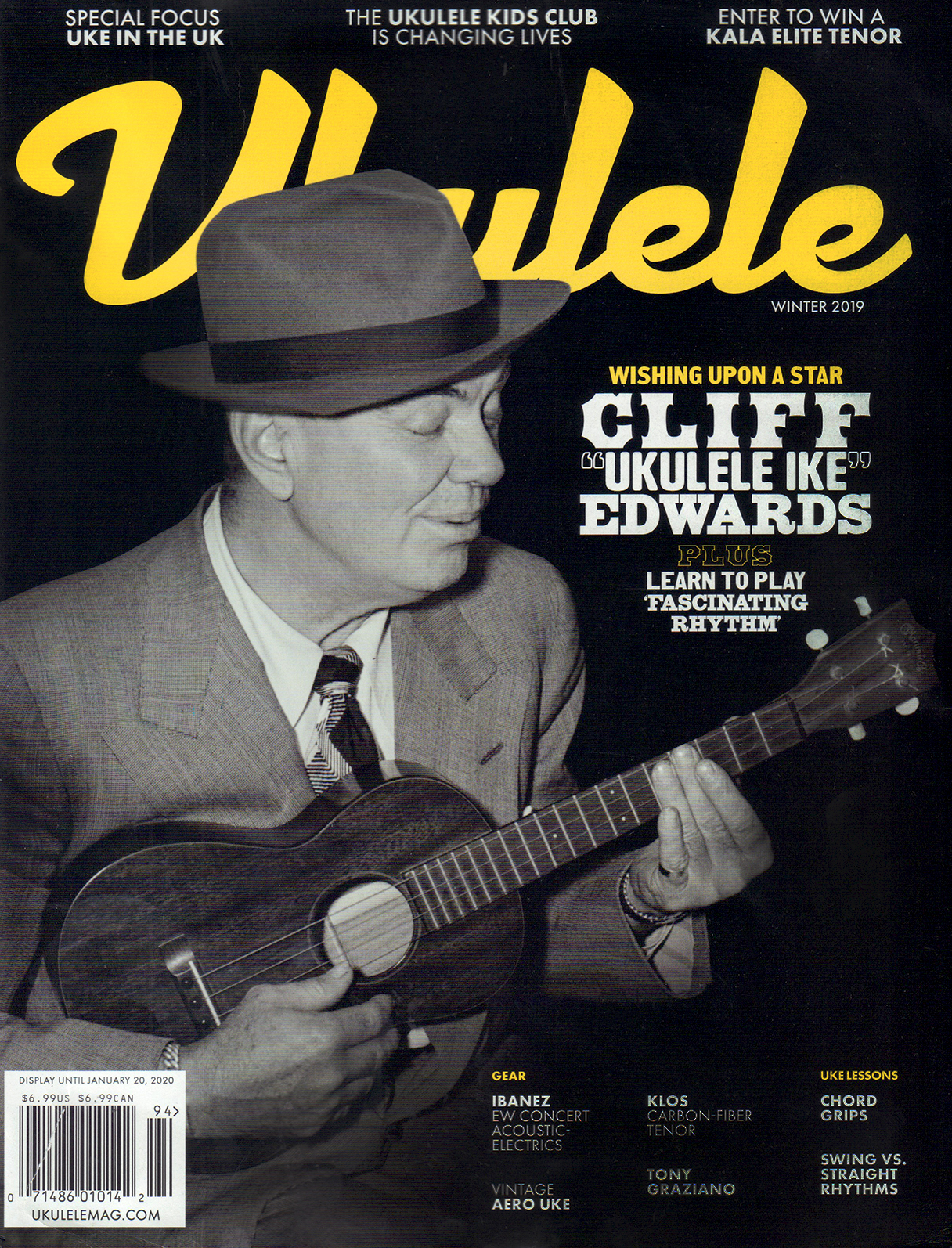 Ukulele December 01, 2019 Issue Cover