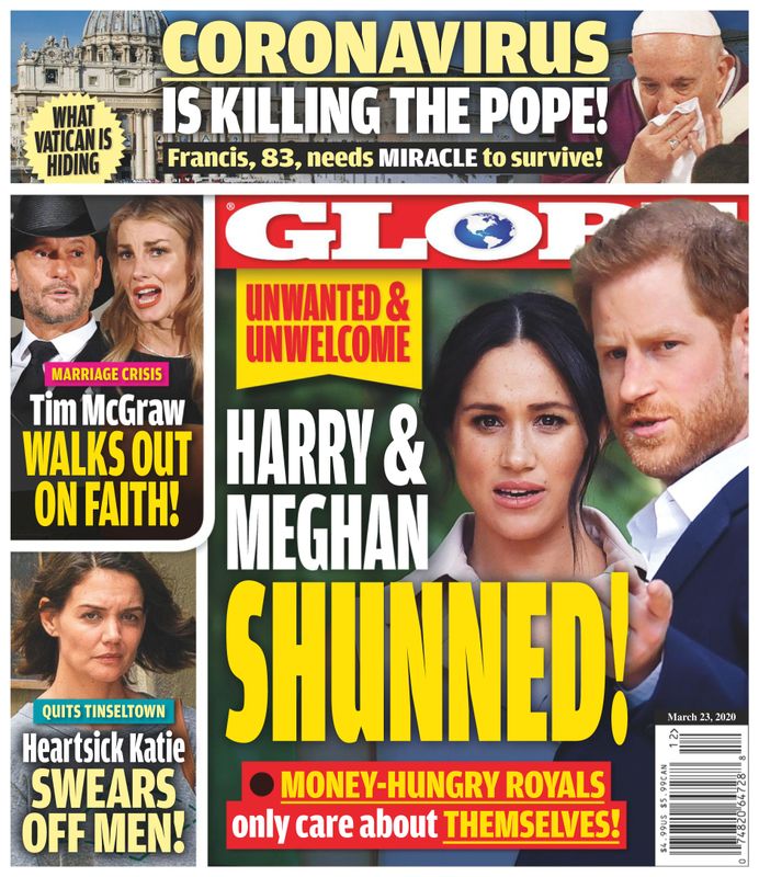 Globe March 23, 2020 Issue Cover