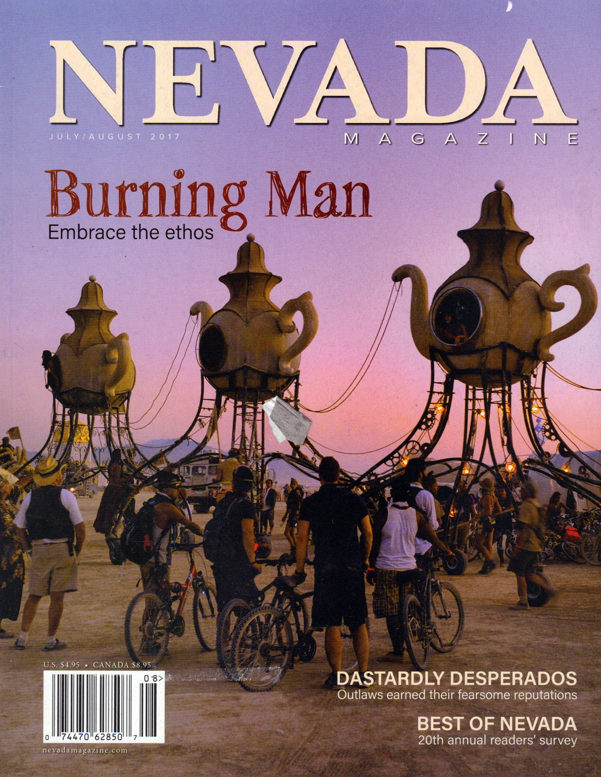 Nevada-Magazine July 01, 2017 Issue Cover