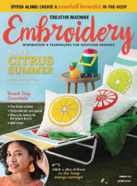 Creative-Machine-Embroidery June 01, 2023 Issue Cover