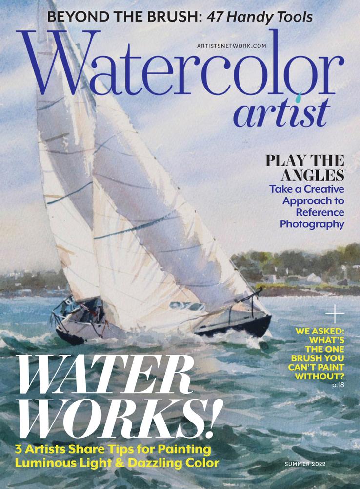 Watercolor-Artist June 01, 2022 Issue Cover