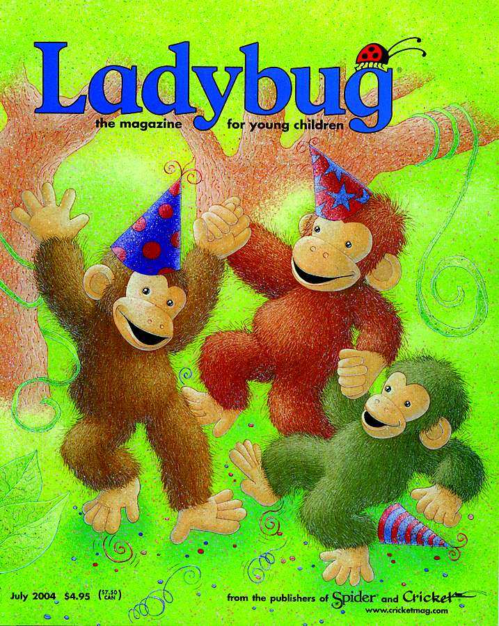 Ladybug July 07, 2004 Issue Cover
