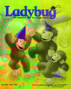 Ladybug July 07, 2004 Issue Cover