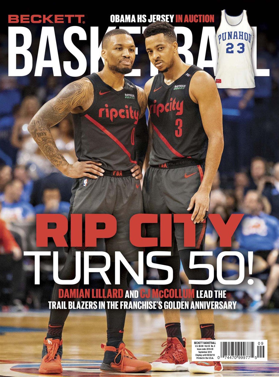 Beckett-Basketball September 01, 2019 Issue Cover