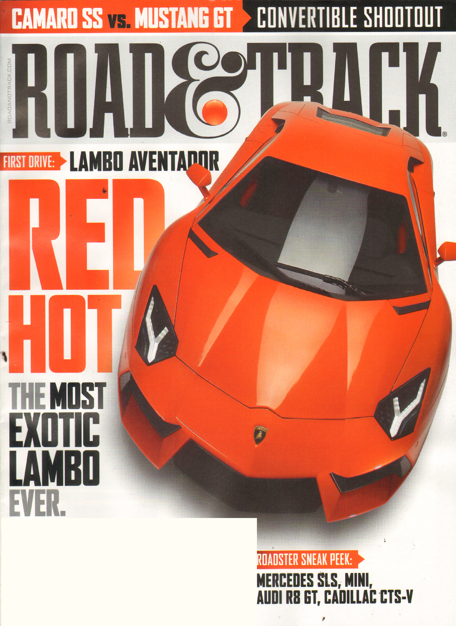 Road-and-Track July 01, 2011 Issue Cover