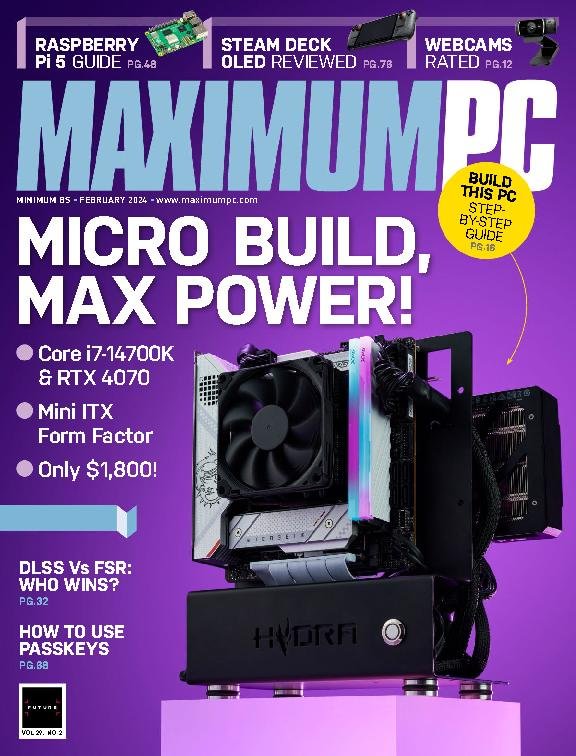 Maximum-PC February 01, 2024 Issue Cover